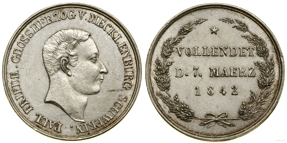 Niemcy, żeton, 1842