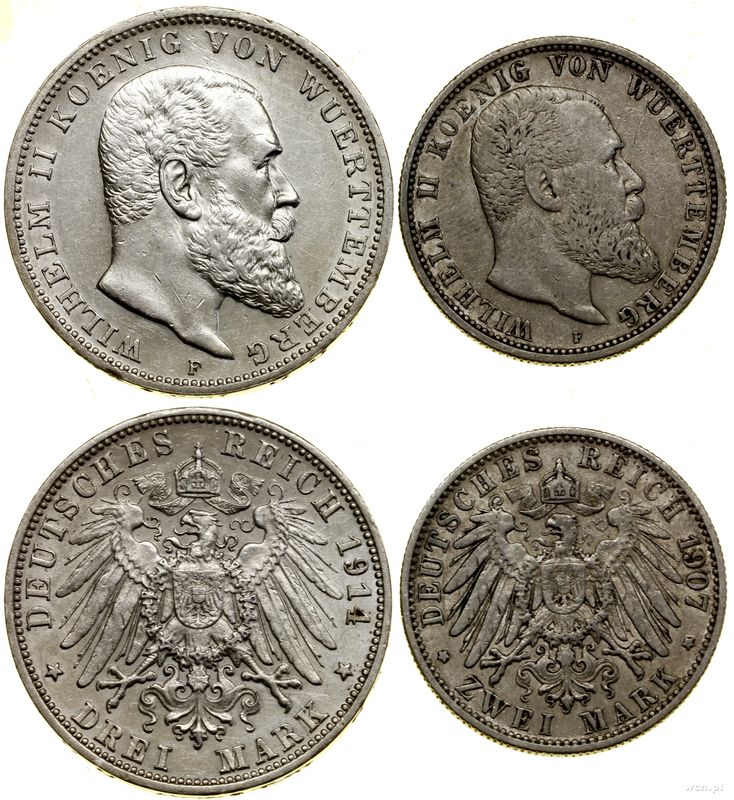 Niemcy, zesaw 2 monet
