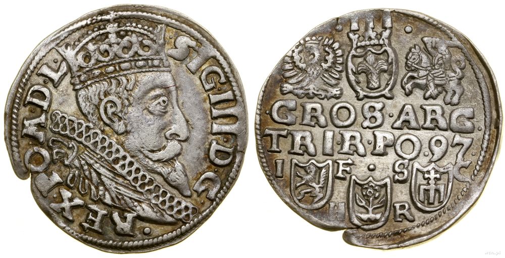 Polska, trojak, 1597