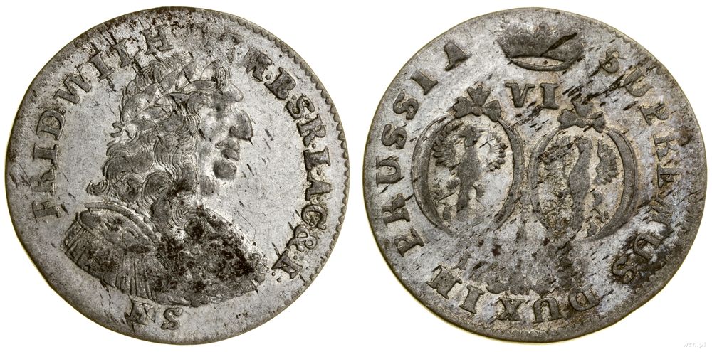 Niemcy, szóstak, 1687 HS