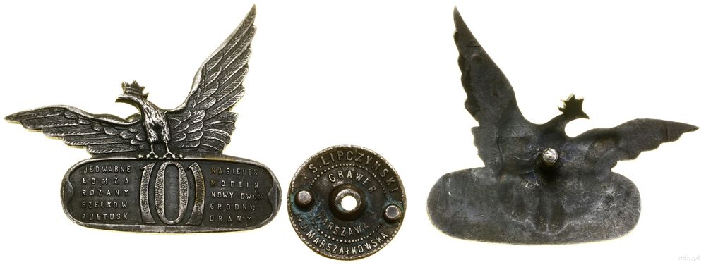 Polska, 101. Rezerwowy Pułk Piechoty – odznaka pamiątkowa (kopia)