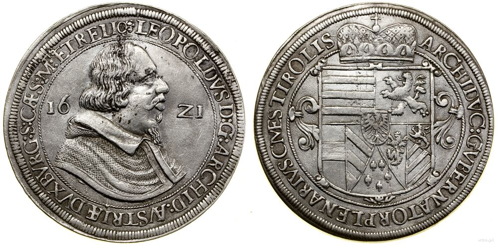 Austria, talar, 1621