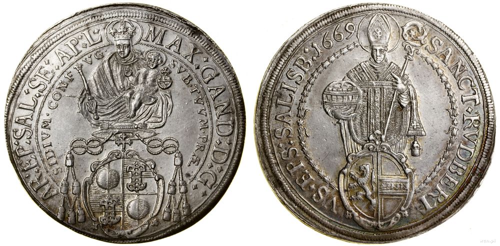 Austria, talar, 1669