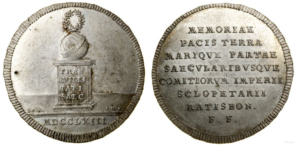 Niemcy, 1/2 Schautaler (1/3 talara), 1763