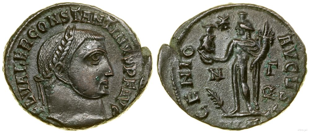 Cesarstwo Rzymskie, follis, 313