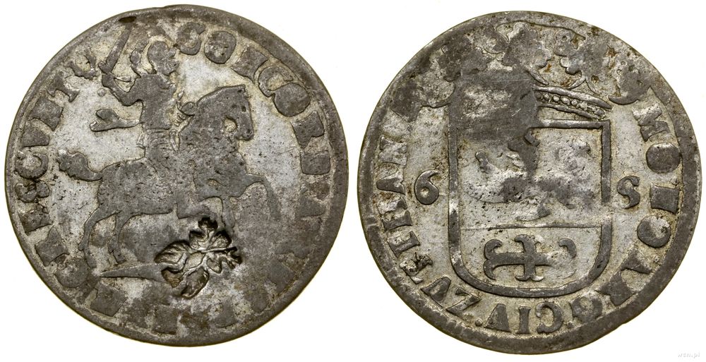 Niderlandy, szyling (Rijderschelling), 1688