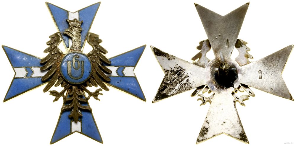 Polska, 6. Pułk Ułanów Kaniowskich – oficerska odznaka pamiątkowa (kopia)