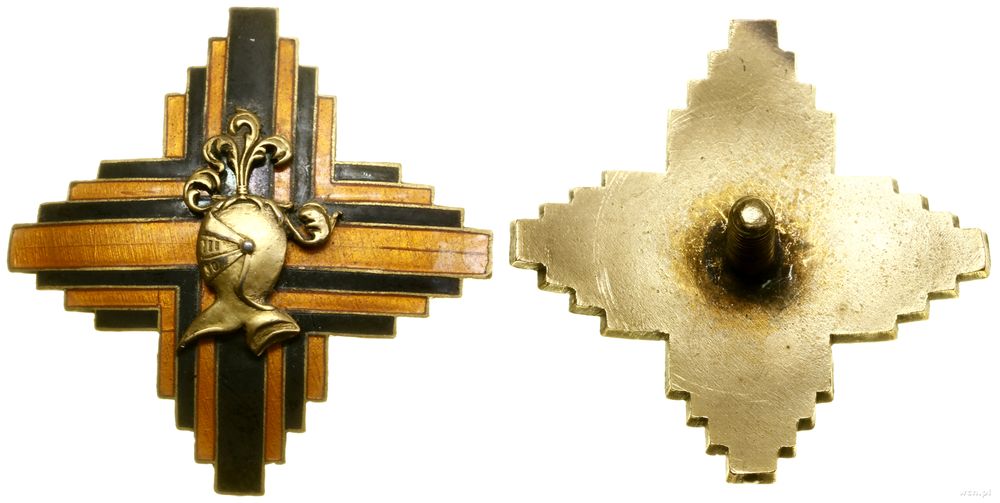 Polska, 7. Batalion Pancerny – oficerska odznaka pamiątkowa (kopia)