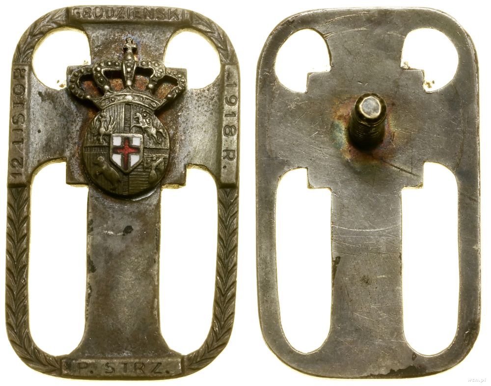 Polska, 81. Pułk Strzelców Grodzieńskich – oficerska odznaka pamiątkowa