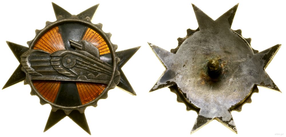 Polska, 3. Batalion Pancerny – oficerska odznaka pamiątkowa (kopia)