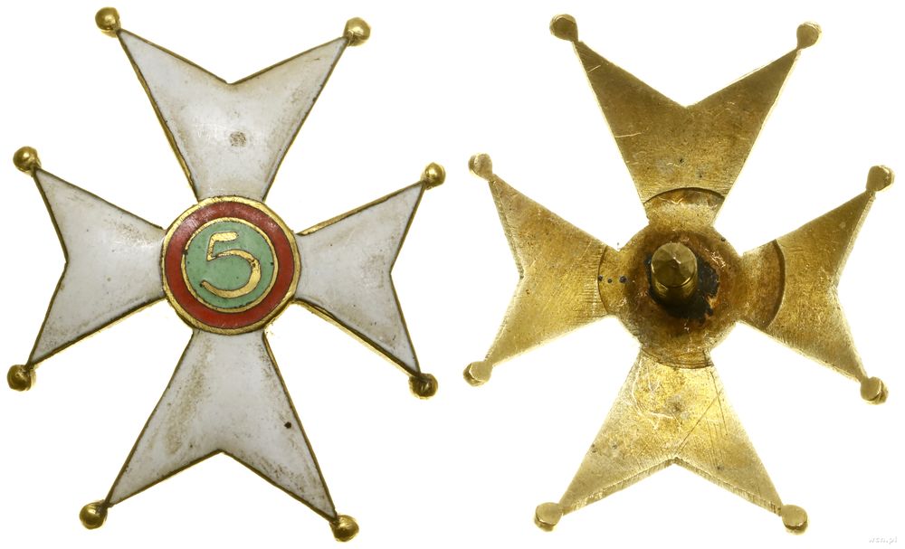 Polska, 5. Pułk Strzelców Konnych – oficerska odznaka pamiątkowa (kopia)