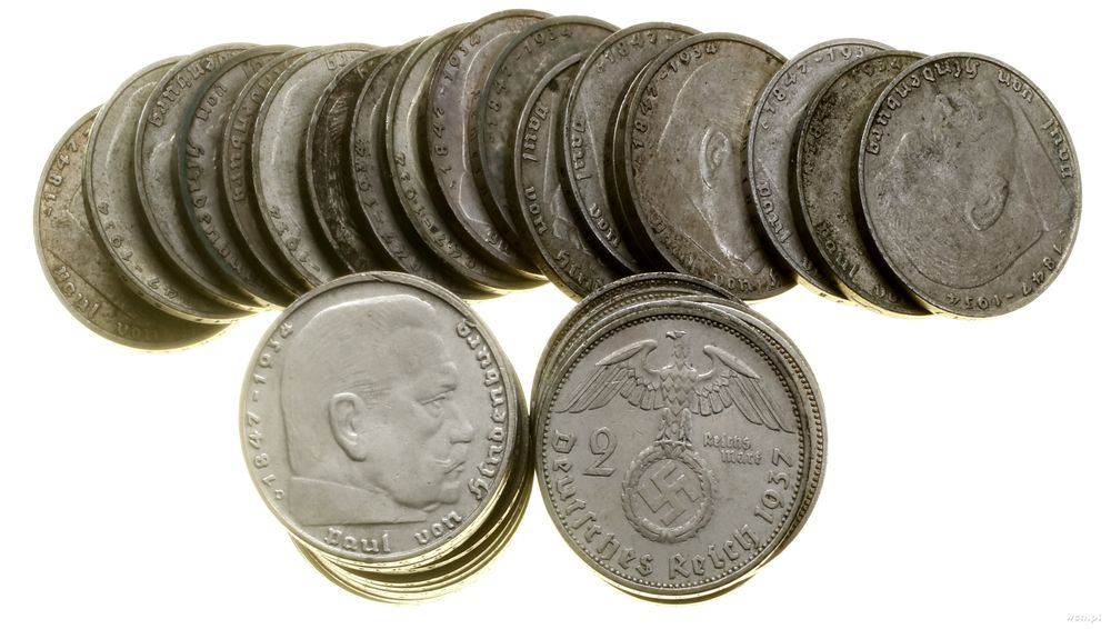 Niemcy, zestaw 50 x 2 marki