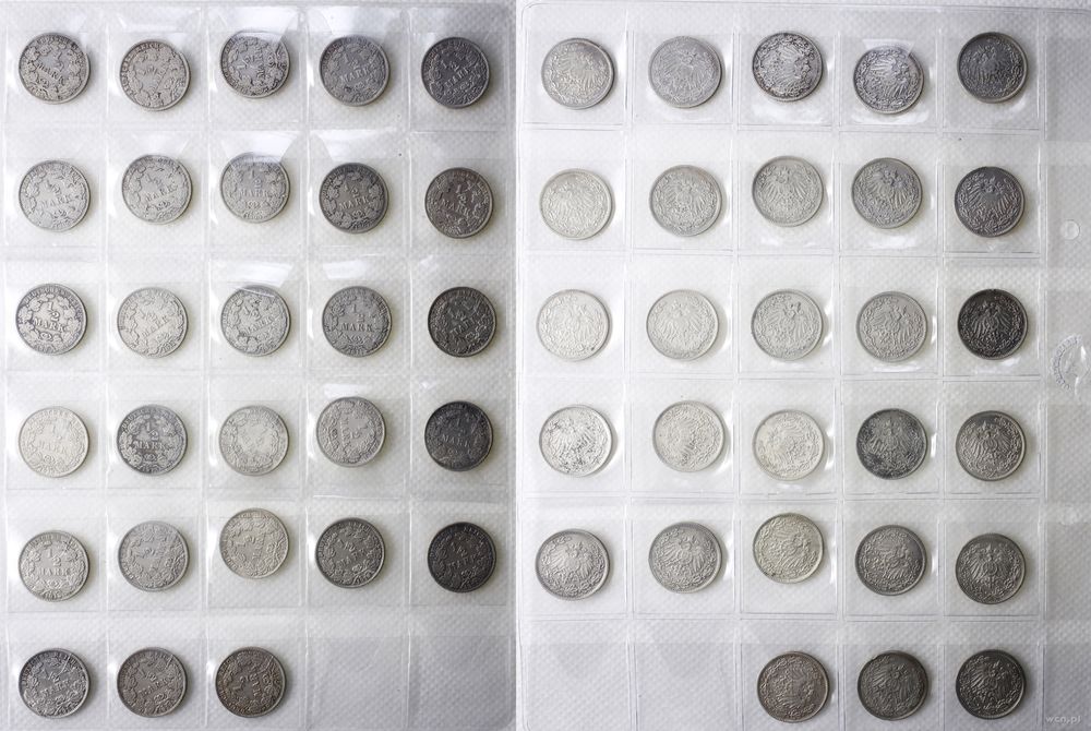 Niemcy, zestaw 49 monet