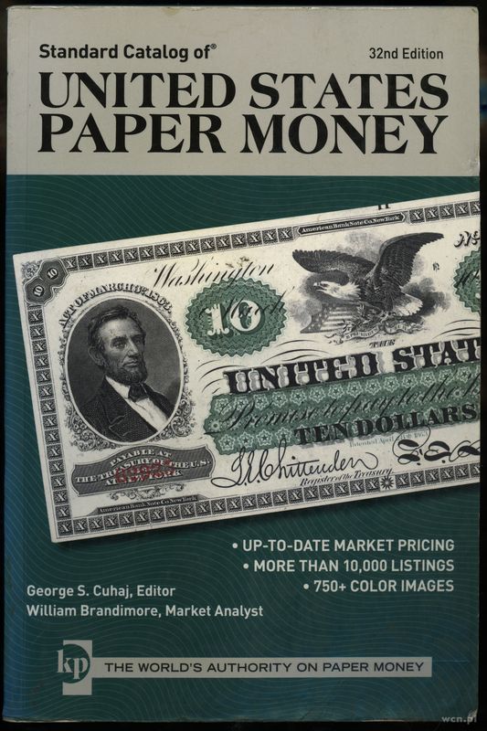 wydawnictwa zagraniczne, Cuhaj George S., Brandimore William – Standard Catalog of United States Pa..