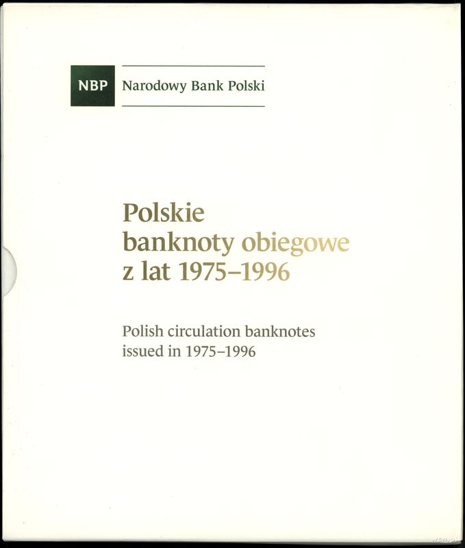 Polska, książeczka z banknotami 