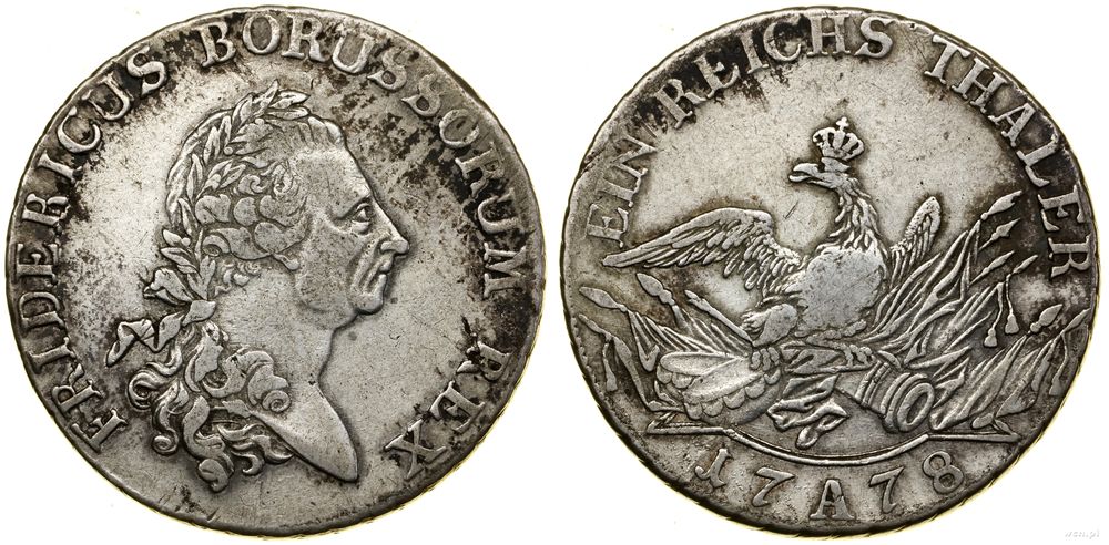 Niemcy, talar, 1778 A