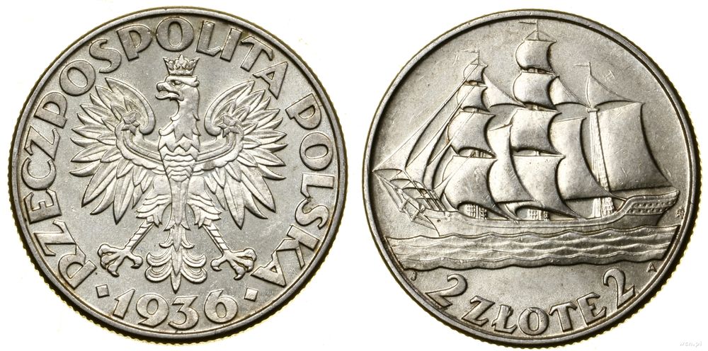 Polska, 2 złote, 1936