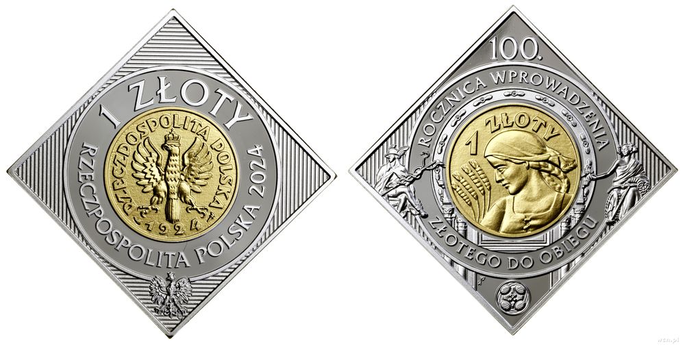 Polska, 1 złoty, 2024