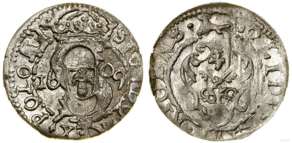 Polska, szeląg, 1609