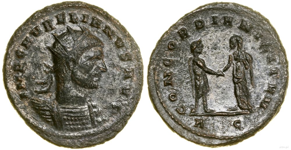 Cesarstwo Rzymskie, antoninian bilonowy, (270–275)