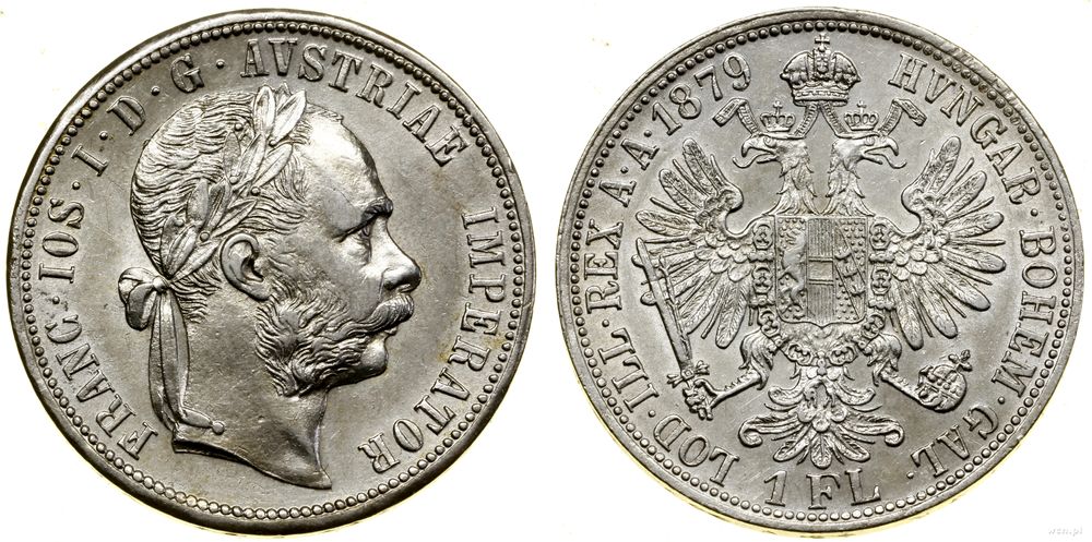 Austria, 1 floren, 1879