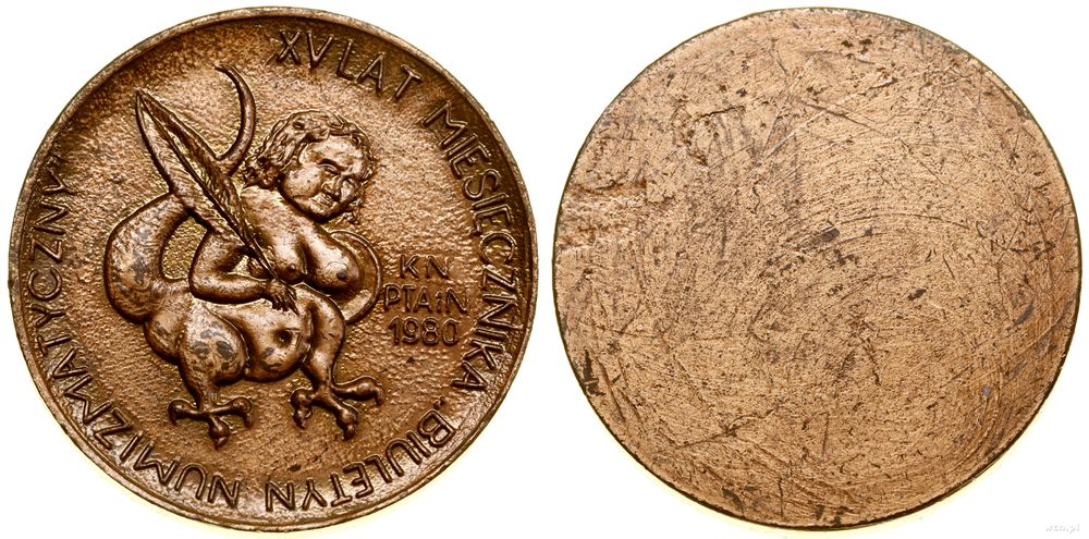 Polska, XV lat miesięcznika BIULETYN NUMIZMATYCZNY, 1980