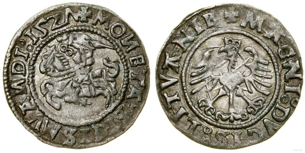 Polska, półgrosz, 1527