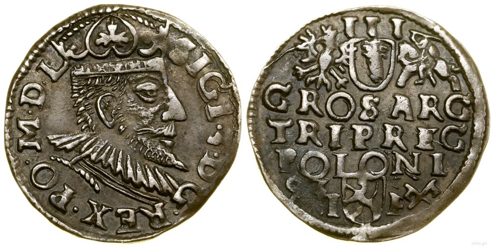 Polska, trojak, 1593