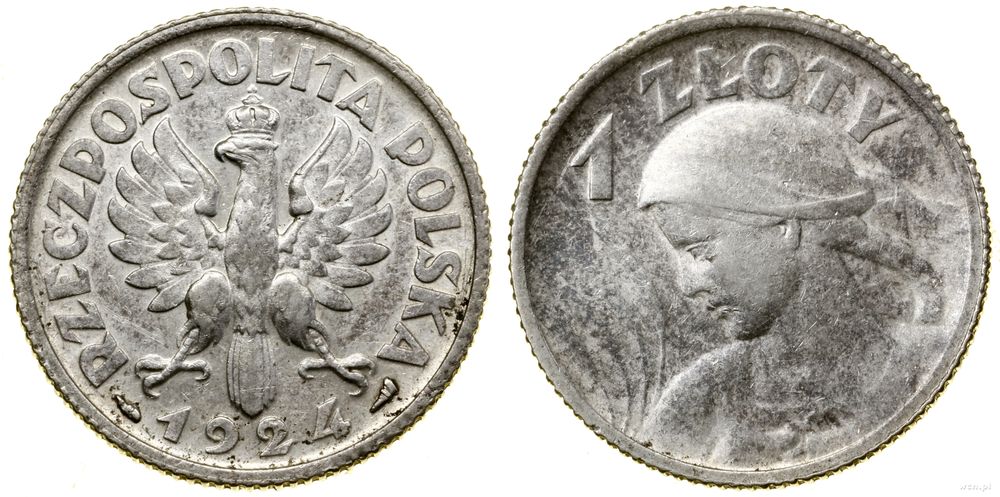 Polska, 1 złoty, 1924