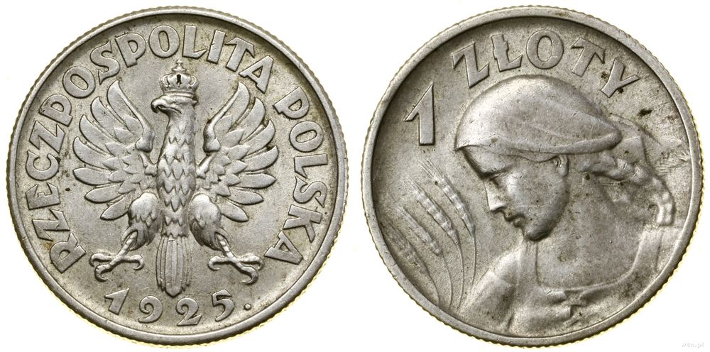 Polska, 1 złoty, 1925
