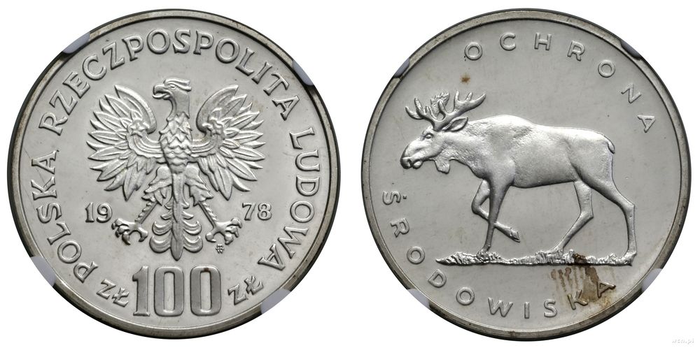 Polska, 100 złotych, 1978