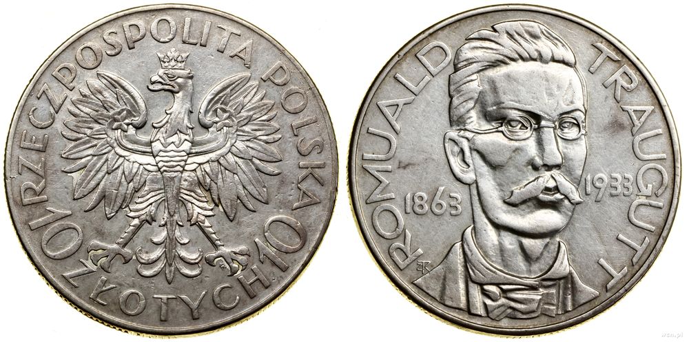 Polska, 10 złotych, 1933