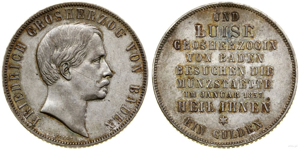 Niemcy, gulden, 1837