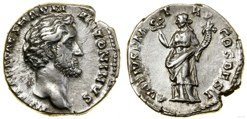 Cesarstwo Rzymskie, denar, (138)