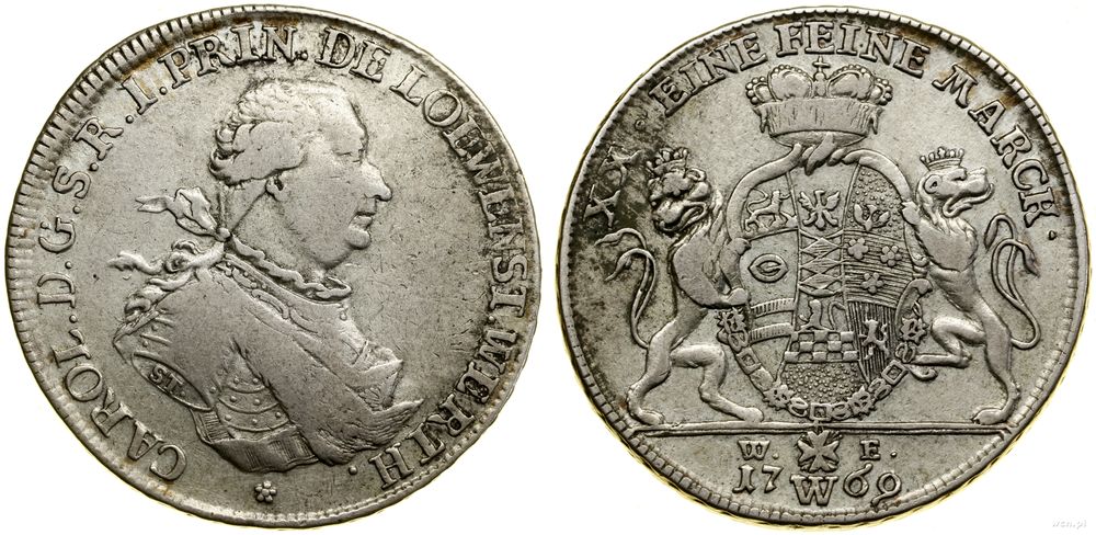 Niemcy, półtalar, 1769 WE