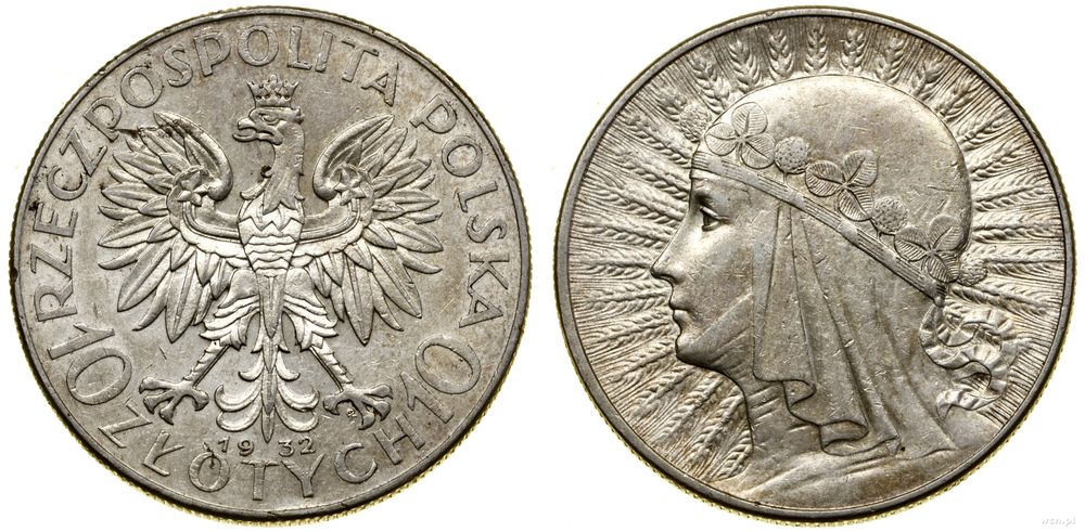 Polska, 10 złotych, 1932