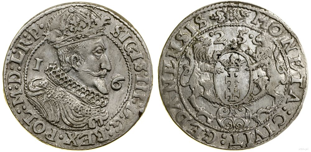 Polska, ort, 1625