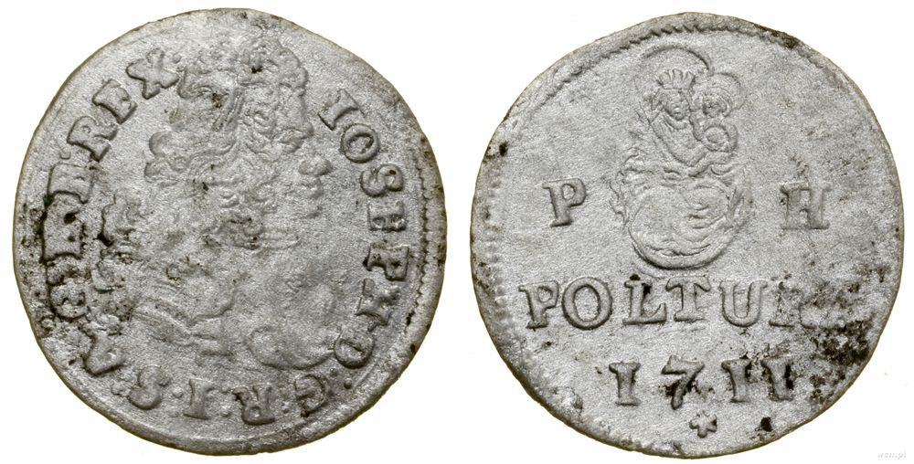Węgry, poltura, 1710 PH