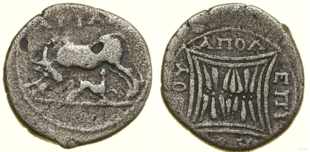 Grecja i posthellenistyczne, drachma, (ok. 200–80 pne)