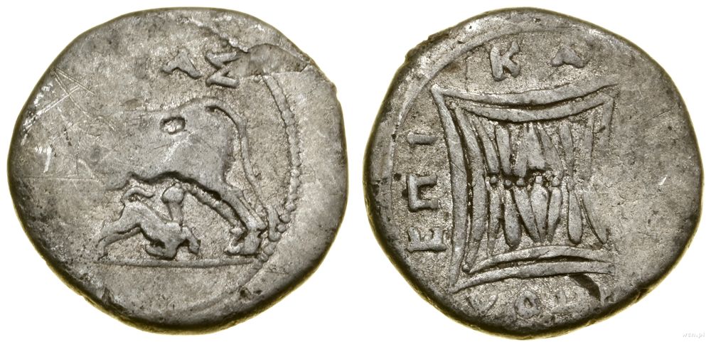 Grecja i posthellenistyczne, drachma, (ok. 200–80 pne)
