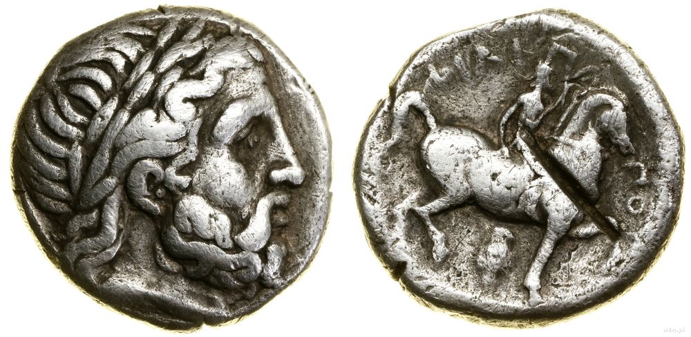Grecja i posthellenistyczne, tetradrachma, (ok. 342–328 pne)