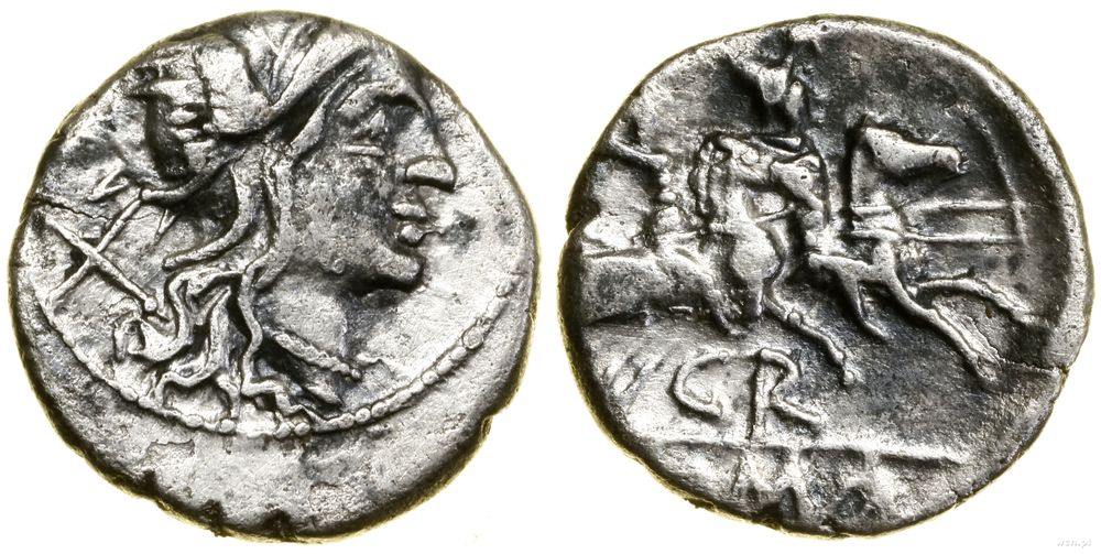 Republika Rzymska, denar, (ok. 199–170 pne)