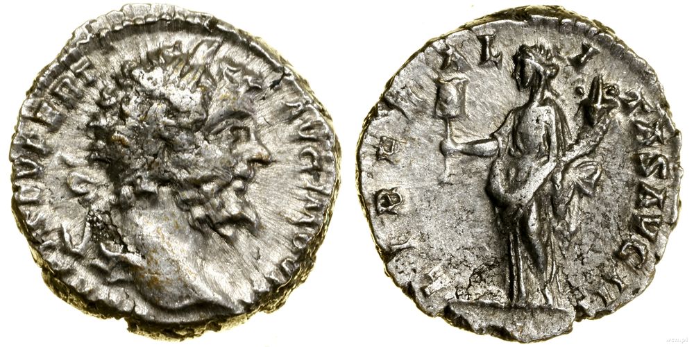 Cesarstwo Rzymskie, denar, (202–210)