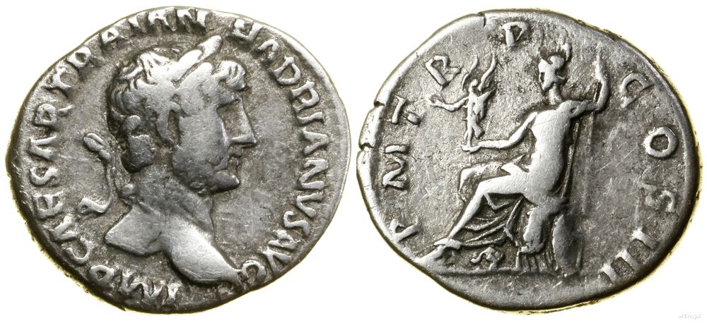 Cesarstwo Rzymskie, denar, (119–122)