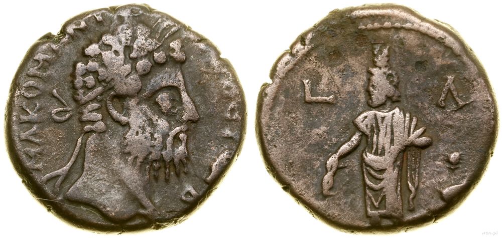 Rzym prowincjonalny, tetradrachma bilonowa, 189–190 (rok 30 Marka Aureliusza)