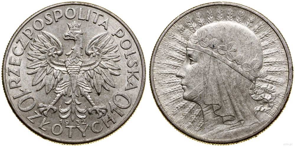 Polska, 10 złotych, 1932