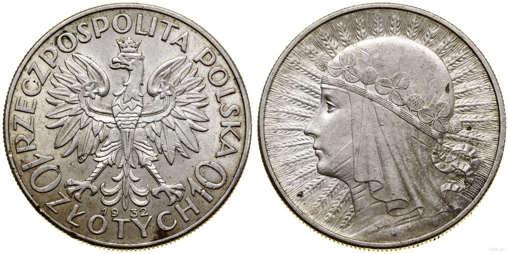 Polska, 10 złotych, 1932