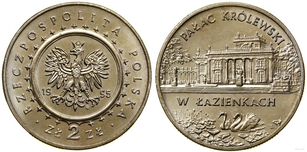 Polska, 2 złote, 1995