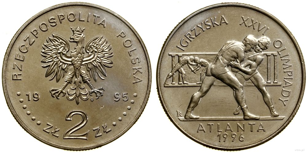 Polska, 2 złote, 1995
