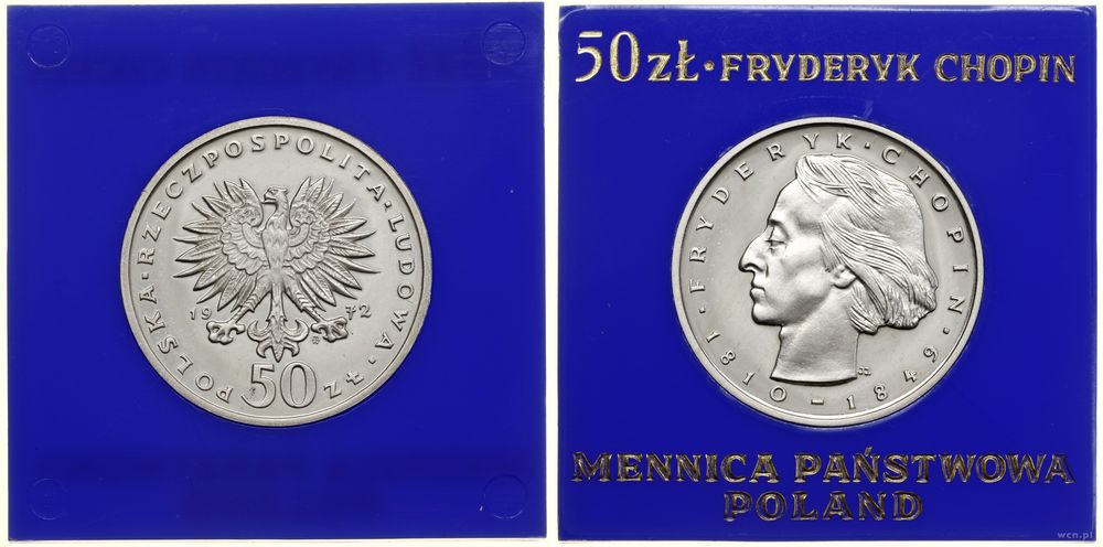 Polska, 50 złotych, 1972